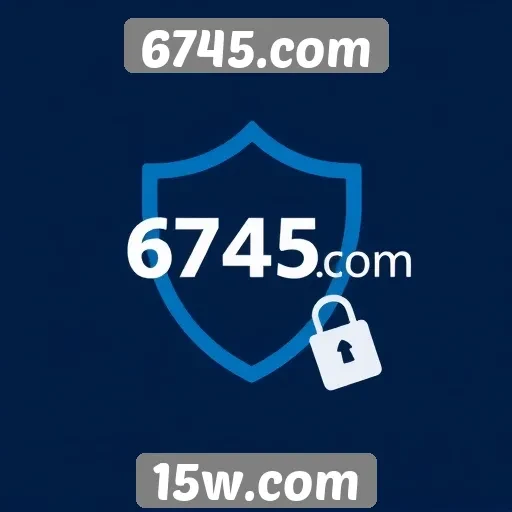 Segurança e privacidade dos usuários no 6745.com